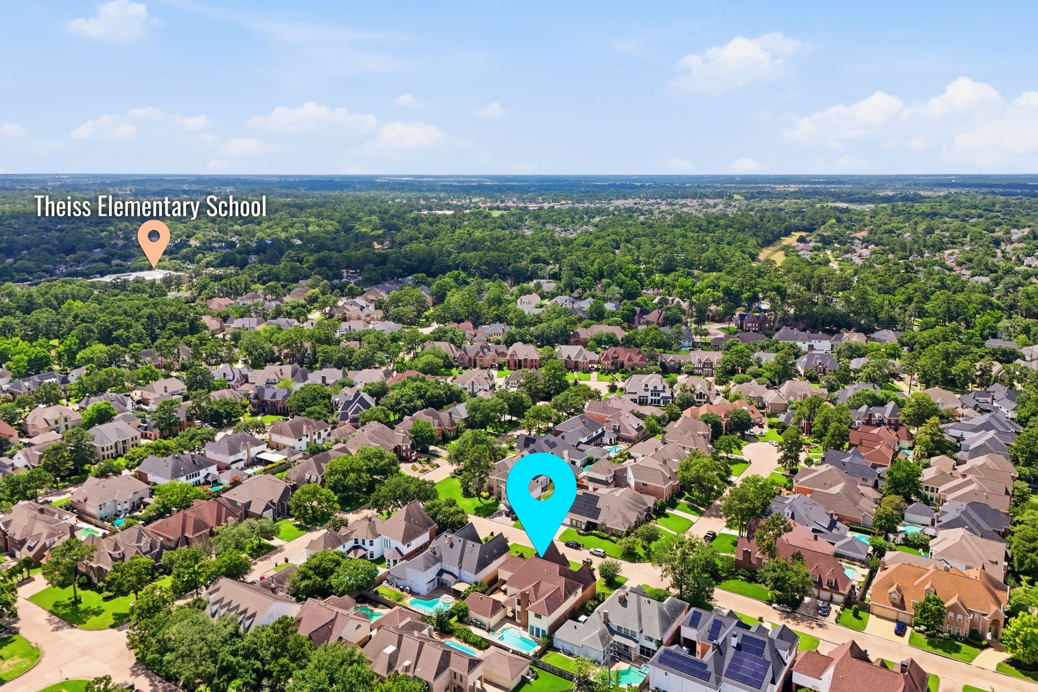 7611 Naremore Drive Spring, TX 77379 - Photo 45 of 48 There is an elementary AND a Middle School in the community!