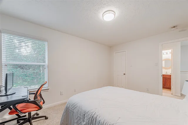 a view of a garden filled with potted plants