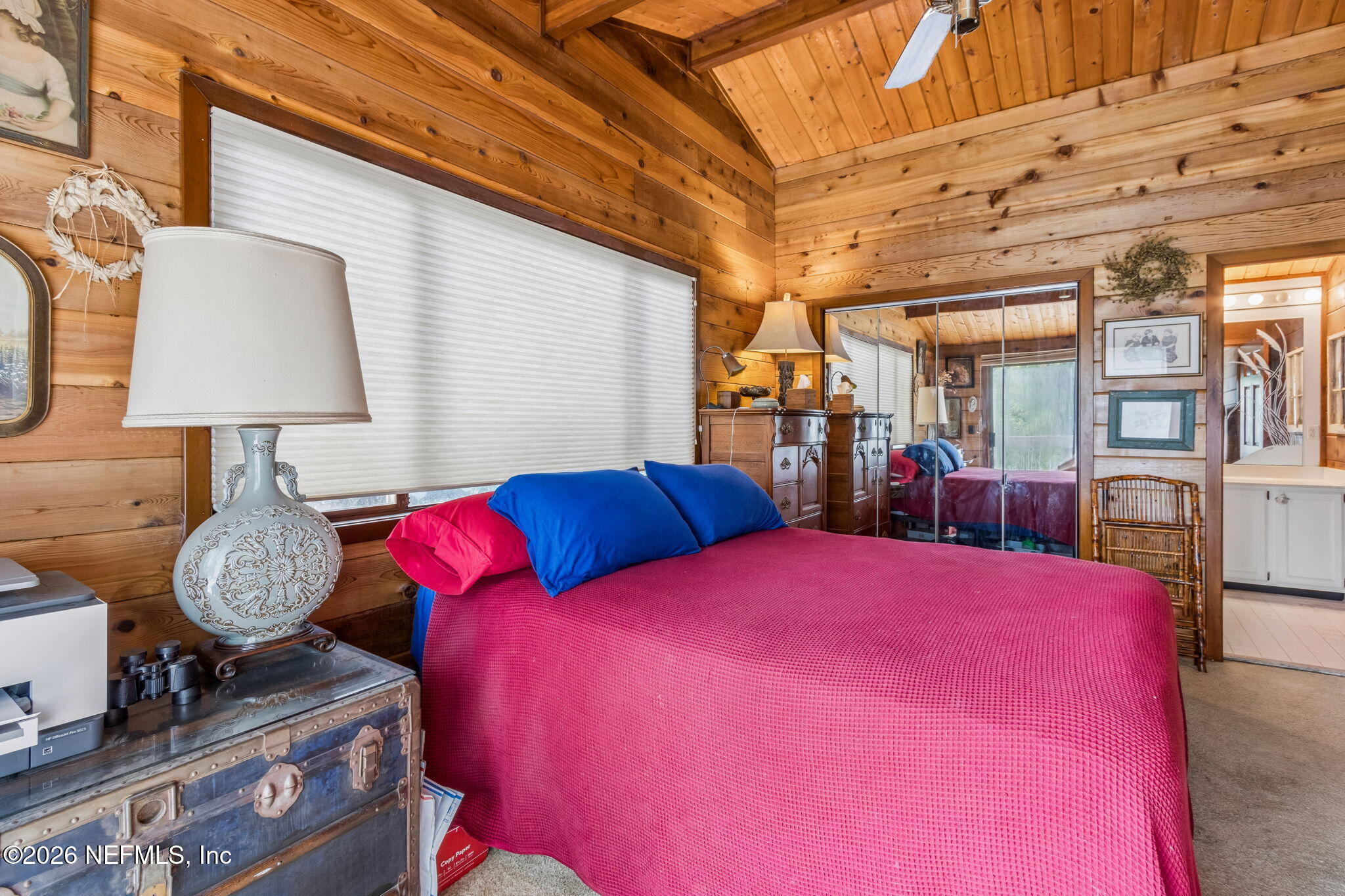 1173 Neck Road Ponte Vedra Beach, FL 32082 - Photo 27 of 39 Bedroom #2 Vaulted Wood Ceiling