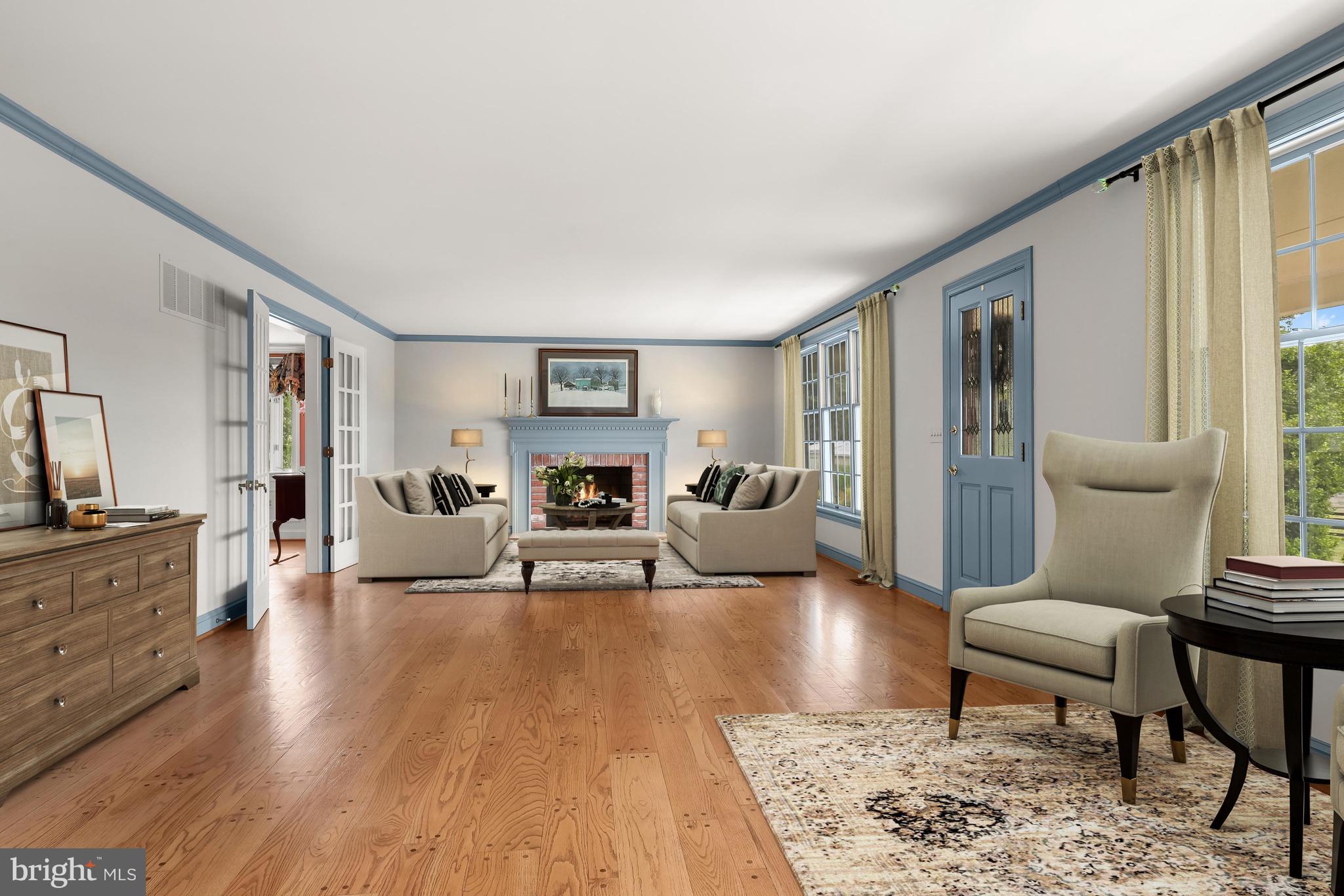 14120 Rover Mill Road West Friendship, MD 21794 - Photo 5 of 76 Virtually Staged Living Room