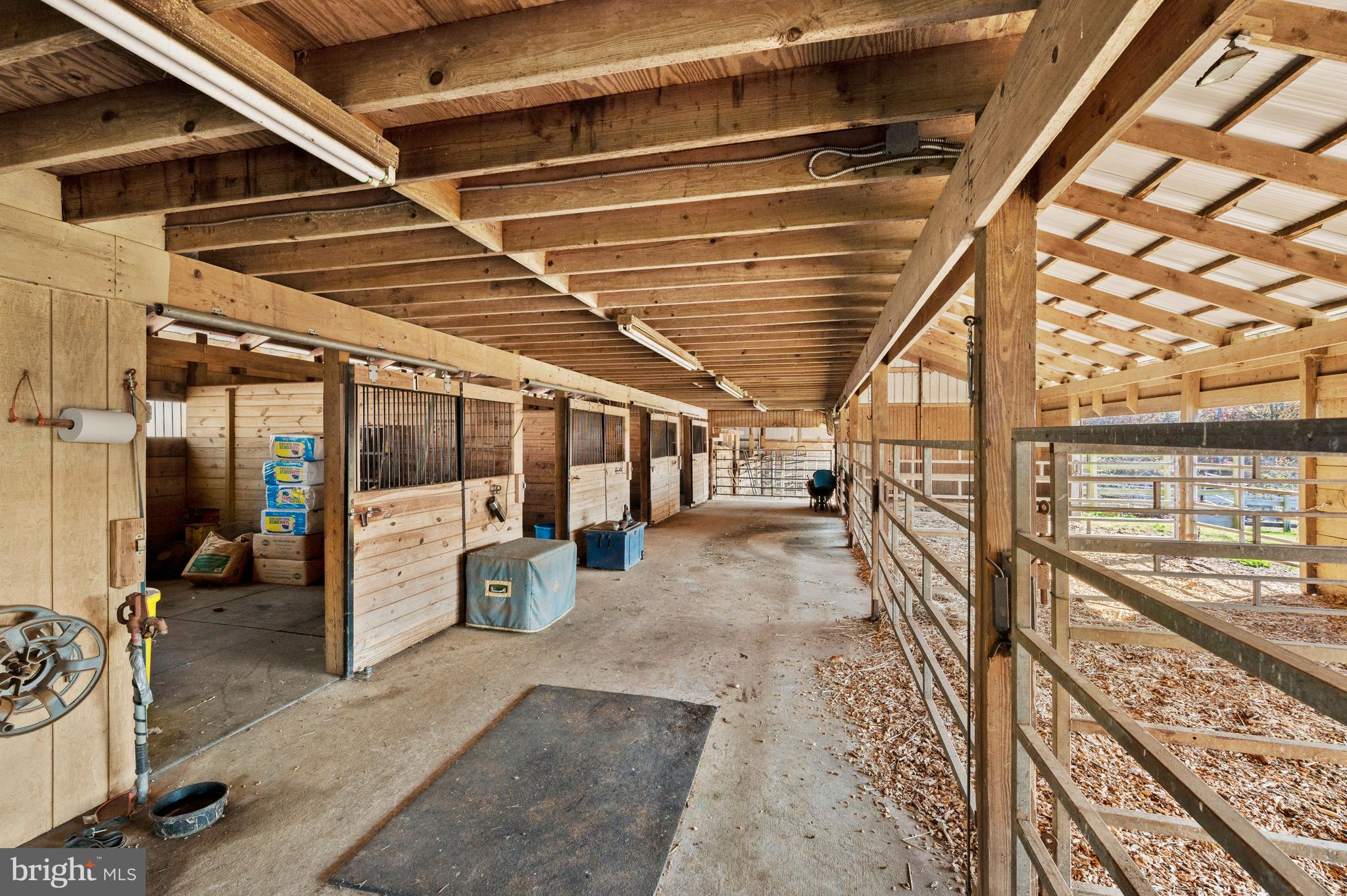 14120 Rover Mill Road West Friendship, MD 21794 - Photo 62 of 76 Interior Horse/Cattle Barn