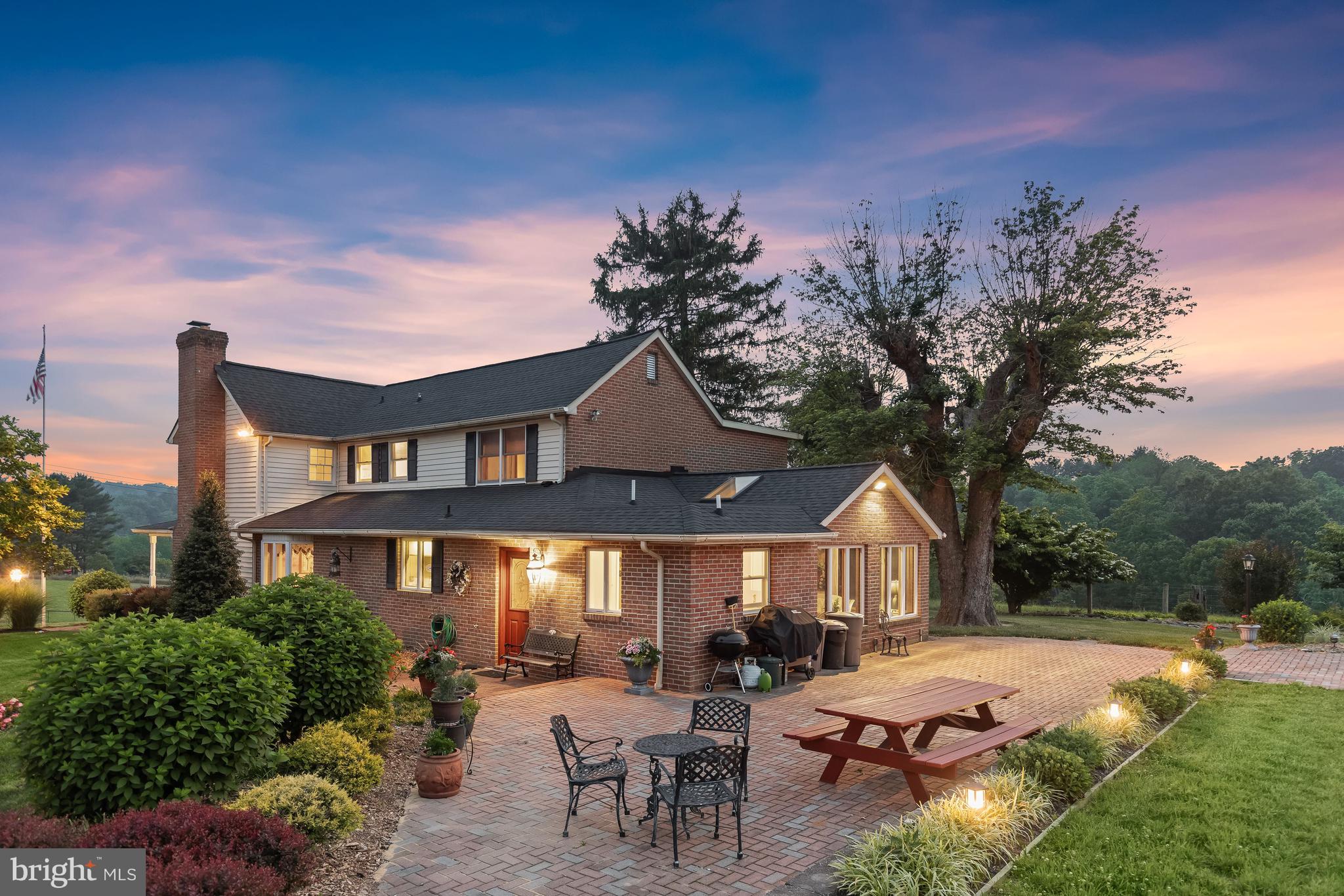 14120 Rover Mill Road West Friendship, MD 21794 - Photo 70 of 76 Rear Exterior at Dusk