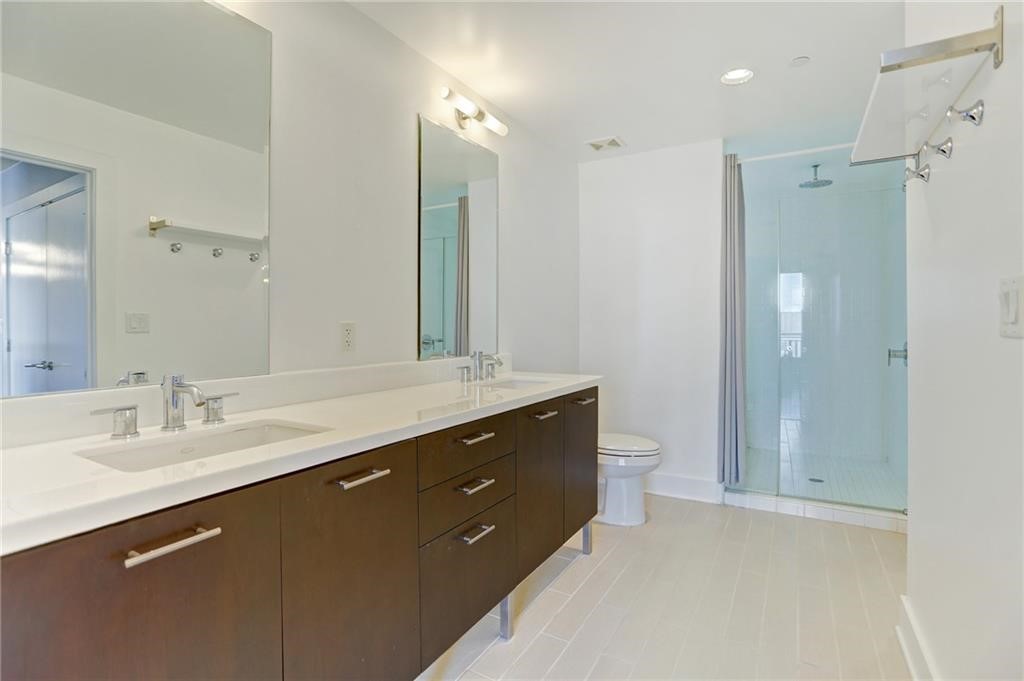 603 Davis Street, Unit 907 Austin, TX 78701 - Photo 12 of 20 Roomy double sink vanity