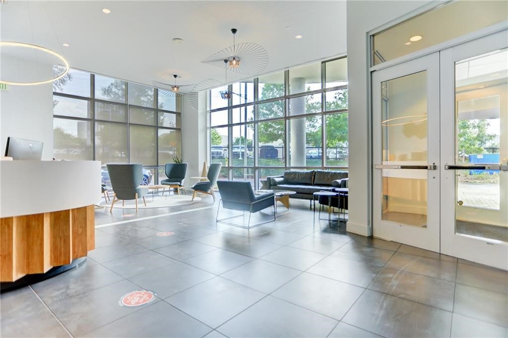 603 Davis Street, Unit 907 Austin, TX 78701 - Photo 18 of 20 Newly redesigned lobby at The Shore Condos