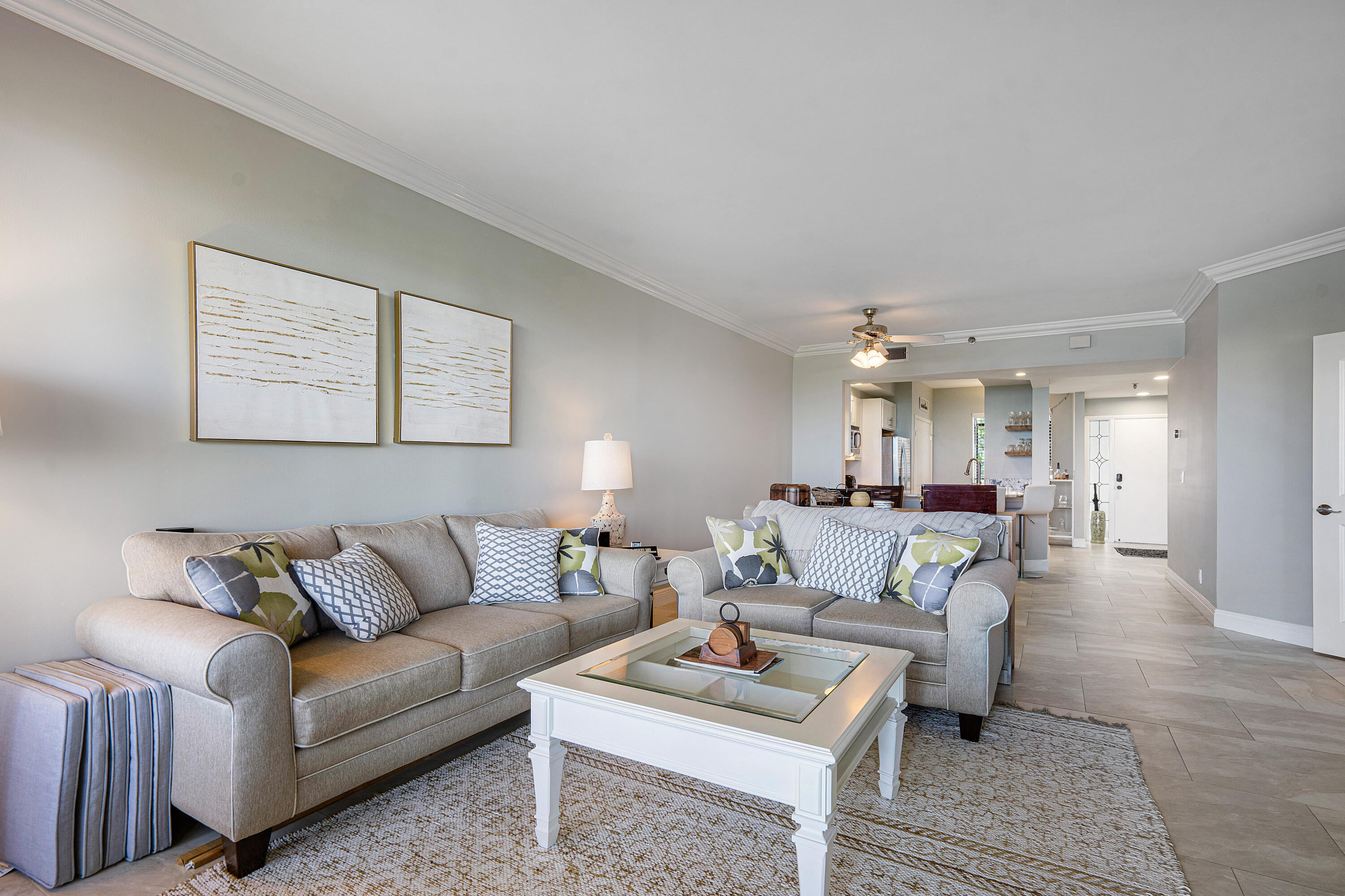 200 Waterway Road, Unit 204 Tequesta, FL 33469 - Photo 10 of 33 Living room back perspective