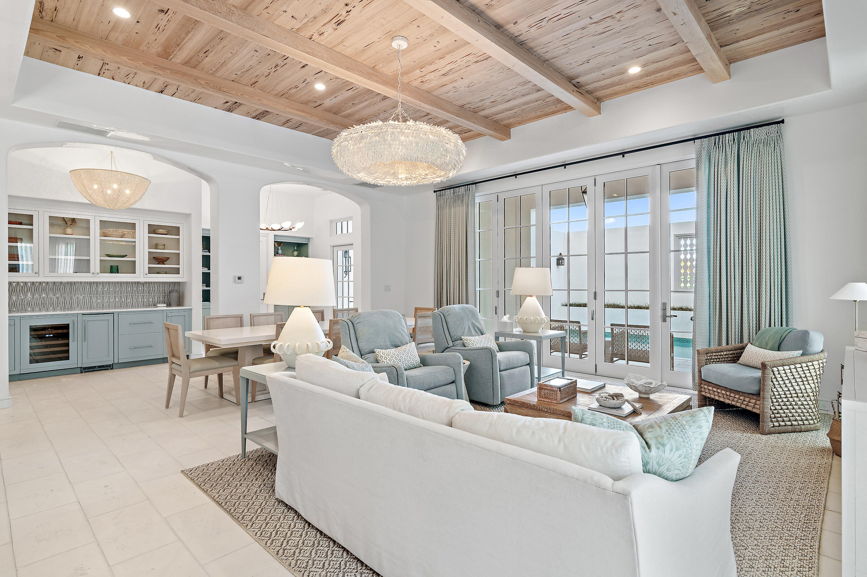 155 Elbow Beach Rd Inlet Beach Inlet Beach, FL 32461 - Photo 2 of 49 02 - Great Room + Dining - Wide