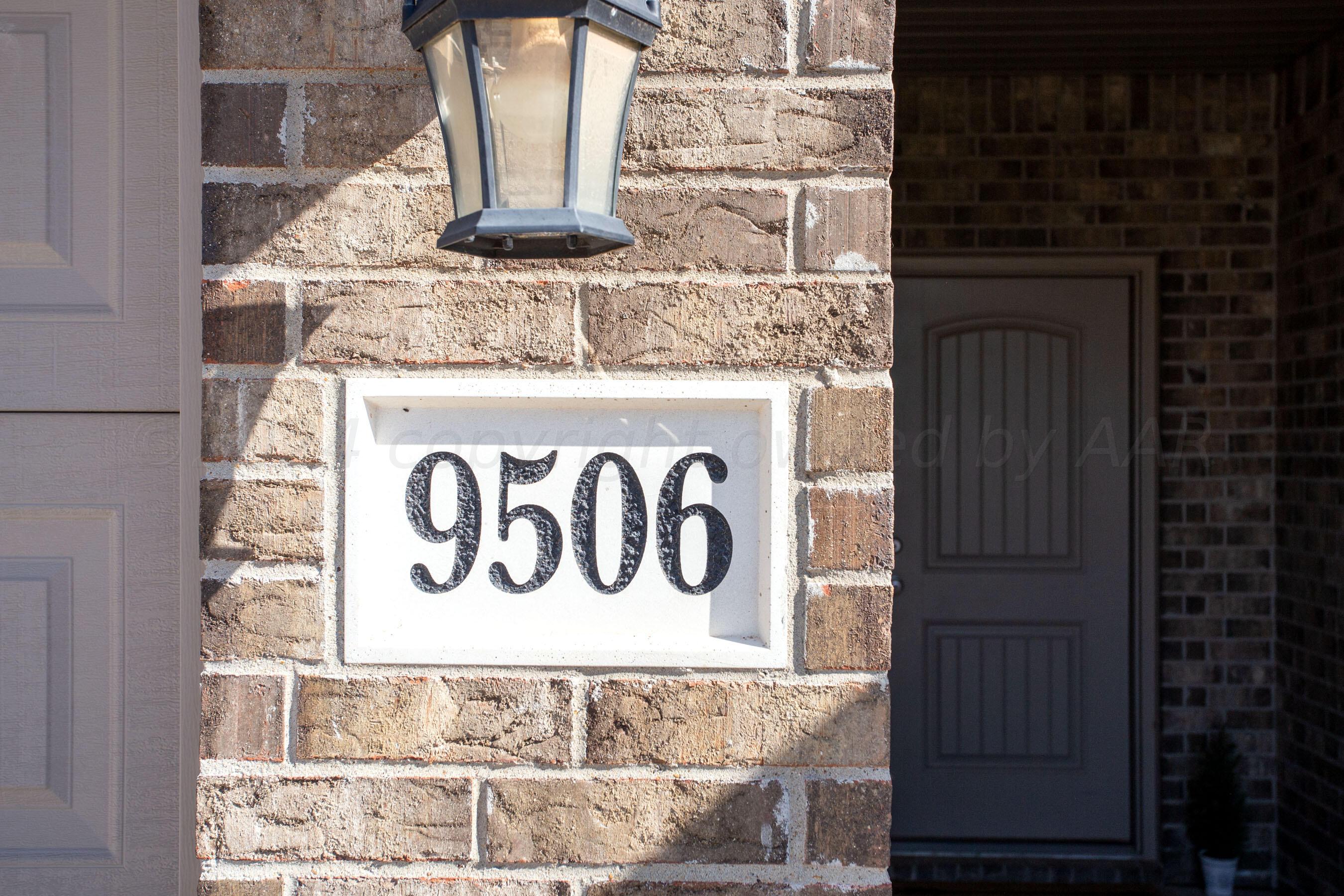 9506 Cagle Drive Amarillo, TX 79119 - Photo 3 of 18 Address Plate