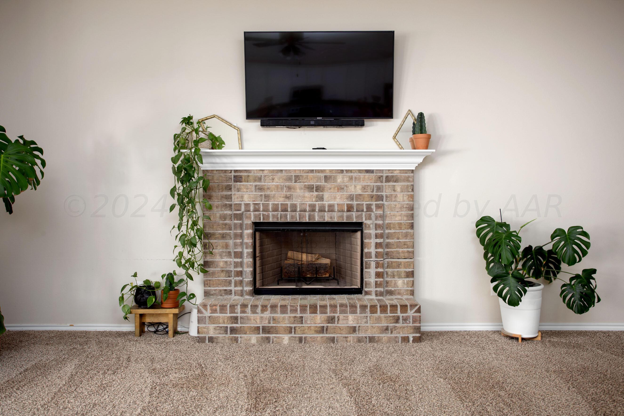 9506 Cagle Drive Amarillo, TX 79119 - Photo 6 of 18 Fireplace