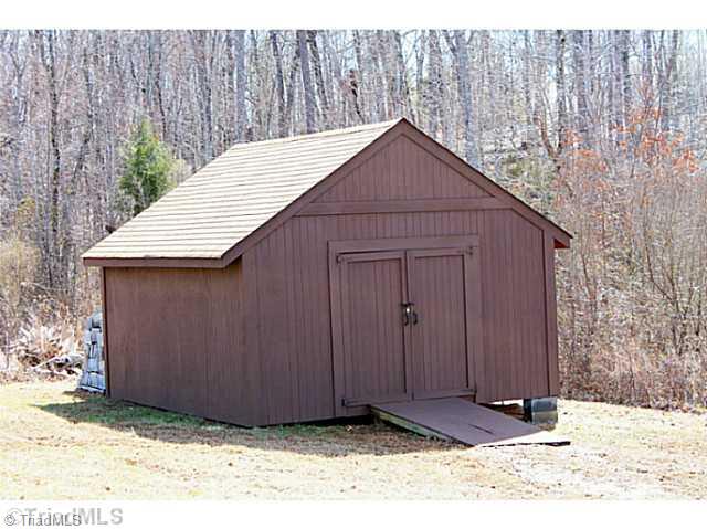 446 Nance Road Denton, NC 27239 - Photo 13 of 14 Outbuilding. 14 x 16 wired storage shed