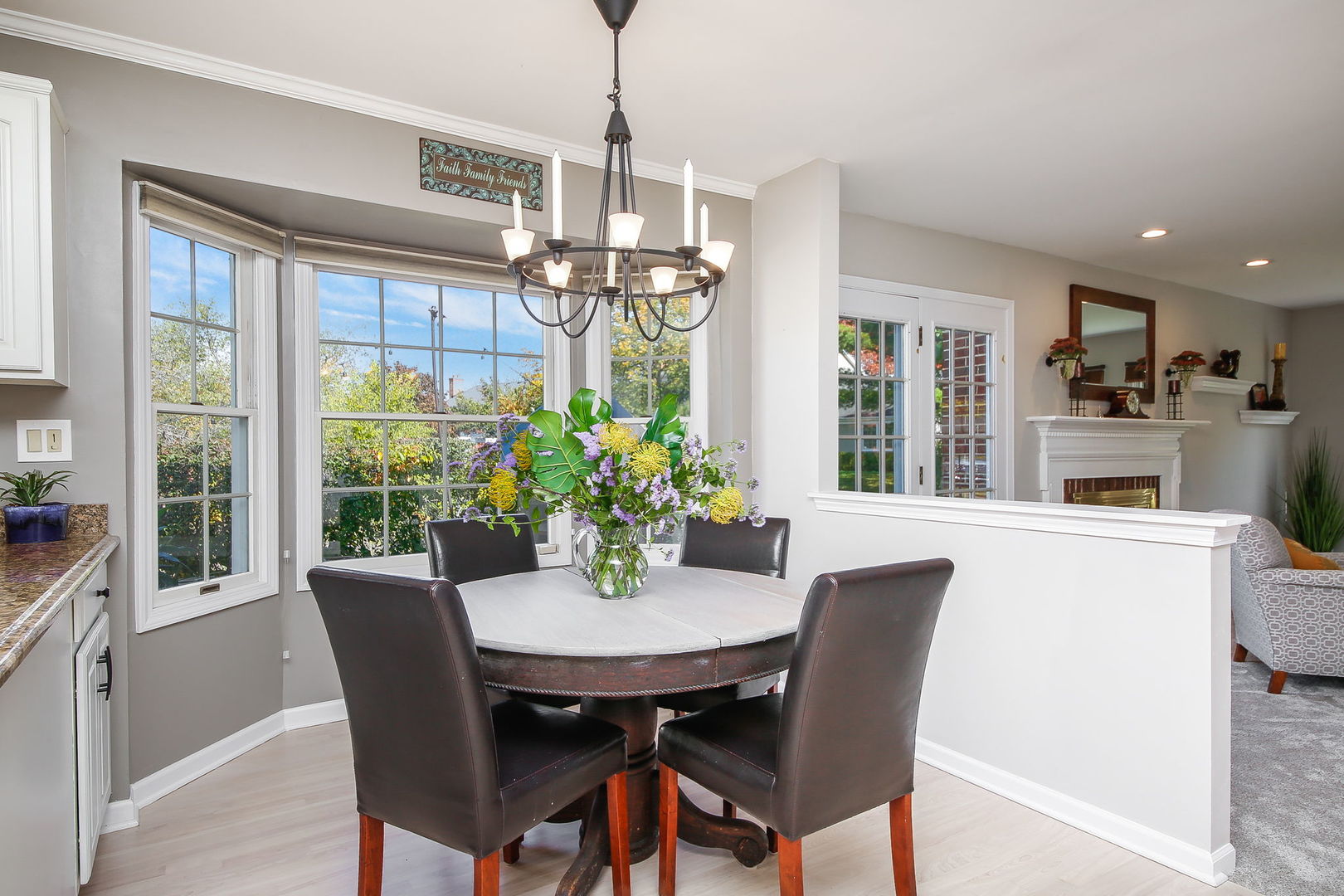 230 Hill Road Willowbrook, IL 60527 - Photo 8 of 39 a view of a dining room with furniture window and outside view