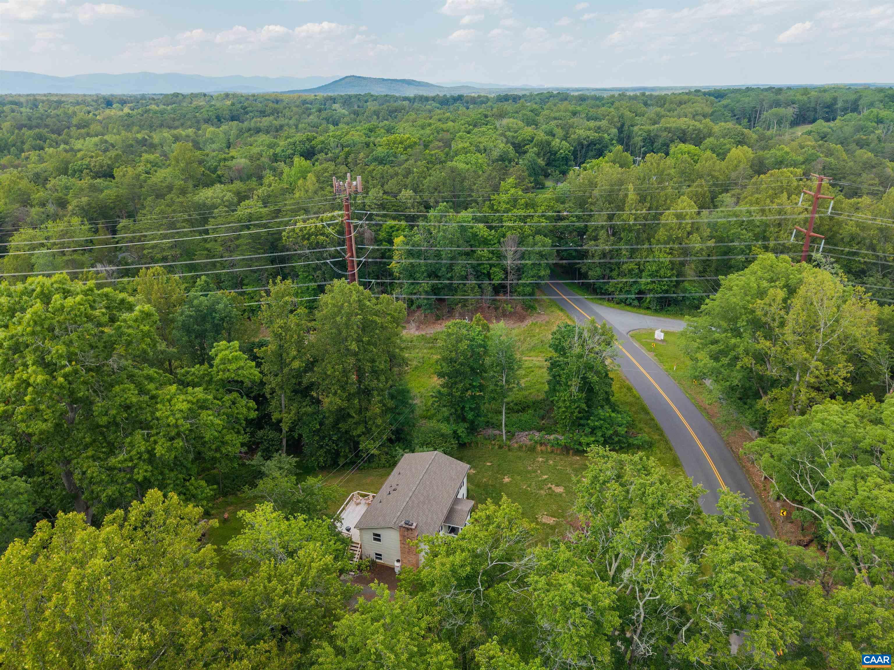 2550 Proffit Road Charlottesville, VA 22911 - Photo 28 of 41 a view of a lush green forest with a house