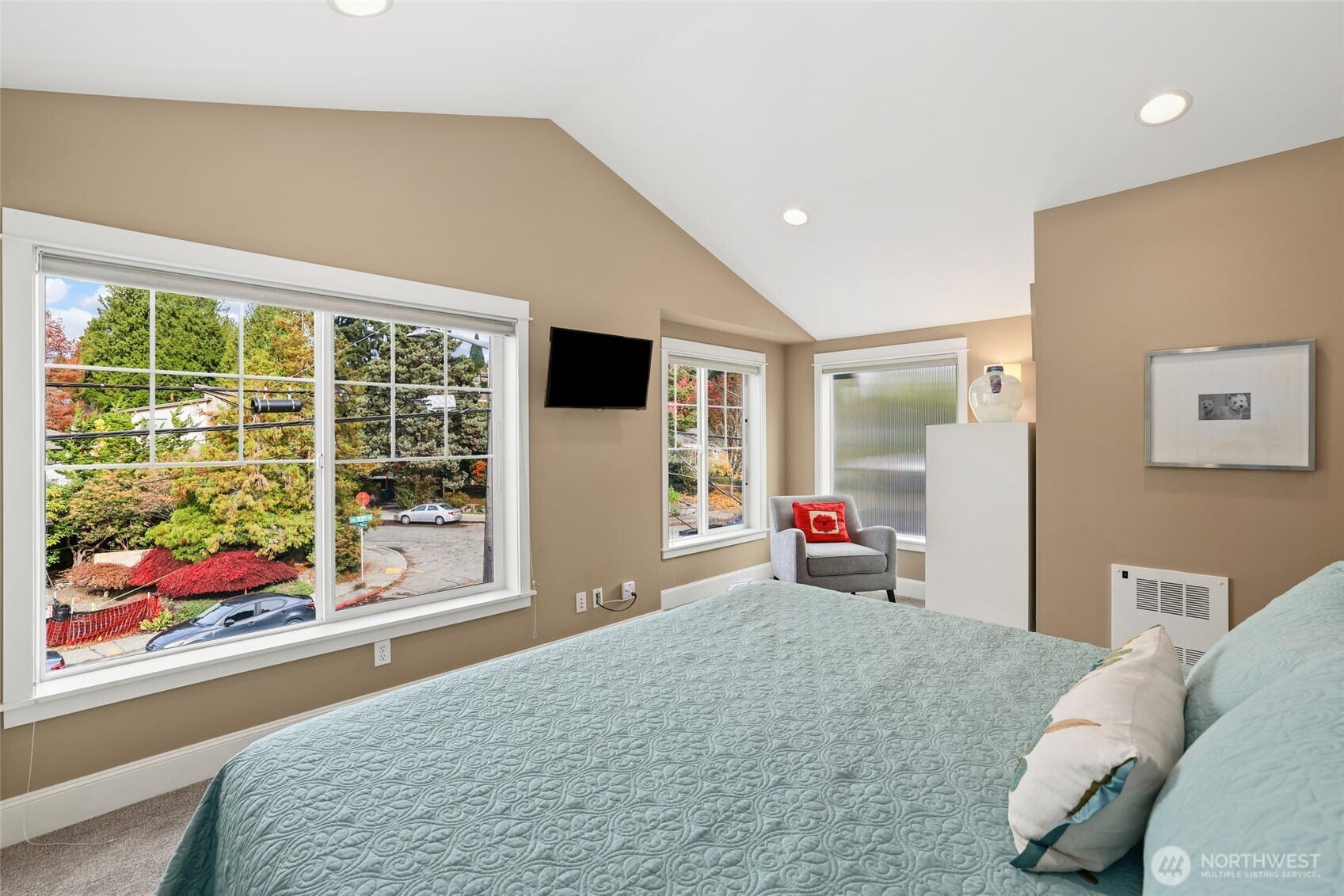 4535 Northeast 55th Street Seattle, WA 98105 - Photo 15 of 27 a bedroom with furniture and a window
