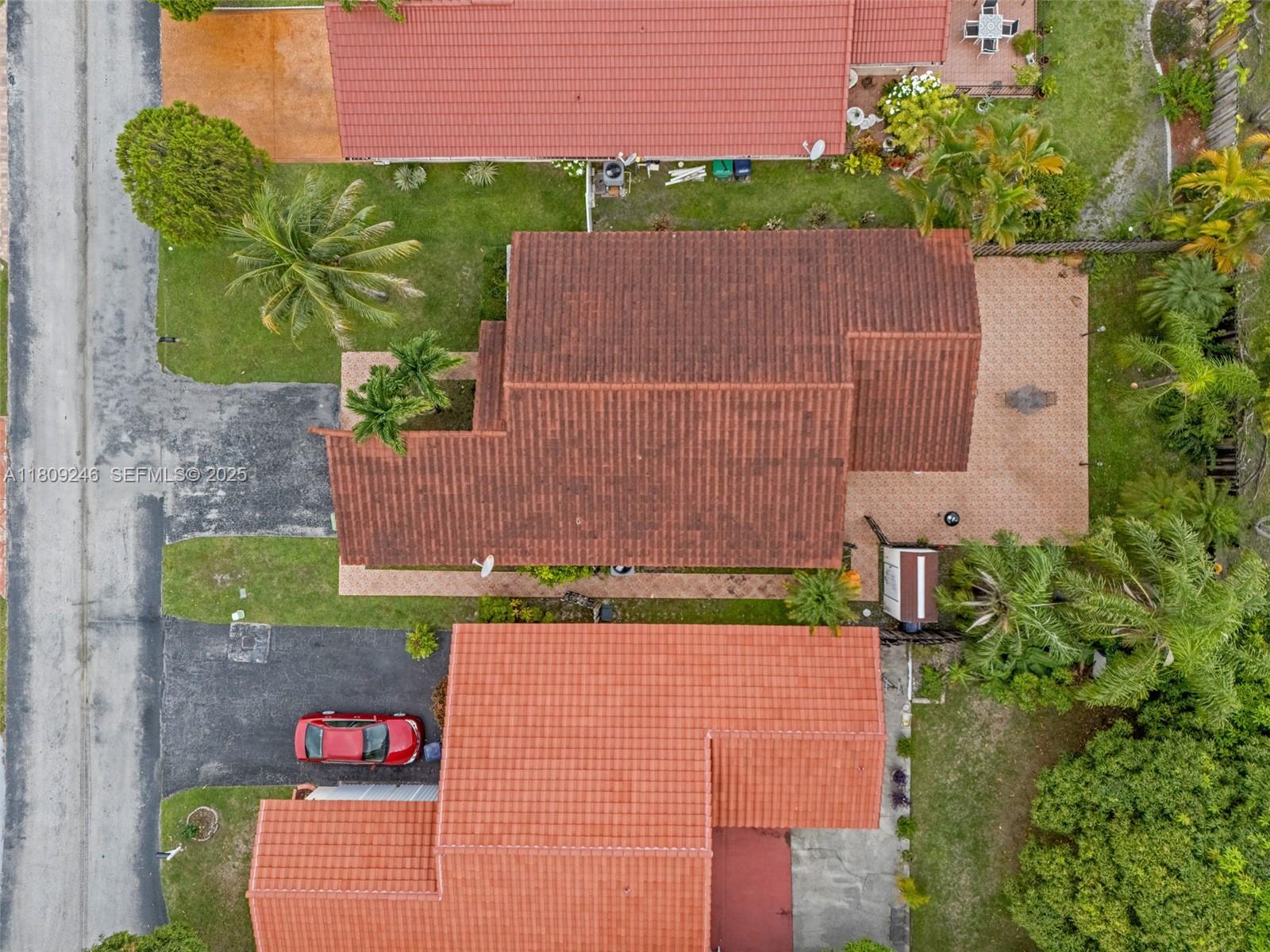 10813 Southwest 158th Lane Miami, FL 33157 - Photo 20 of 27 an aerial view of a house