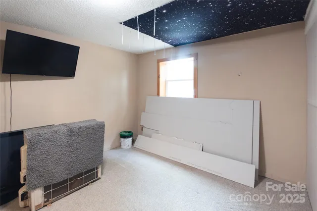 a room with storage and utility