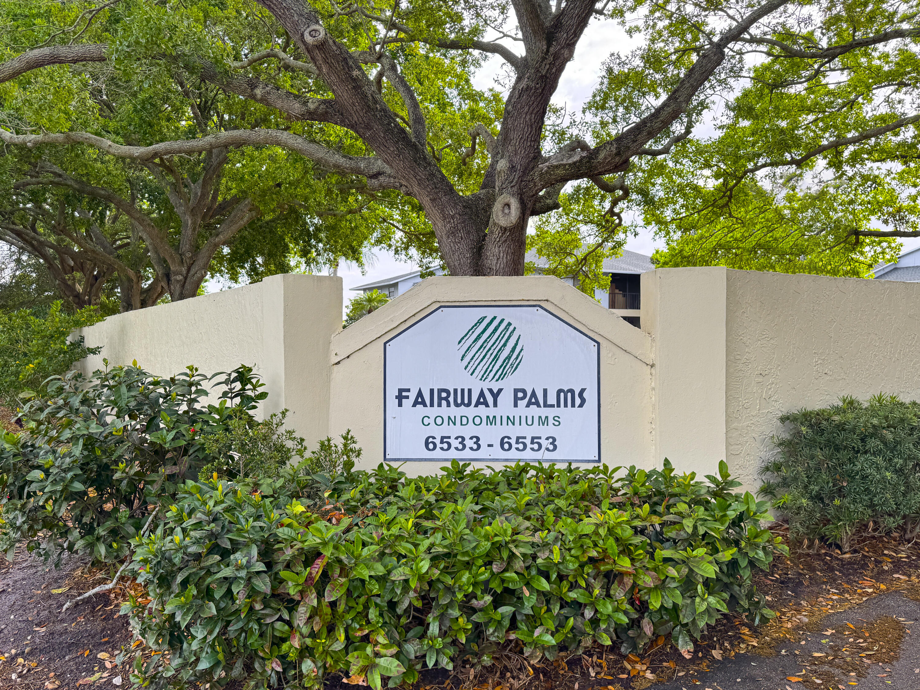 a sign on the side of a building