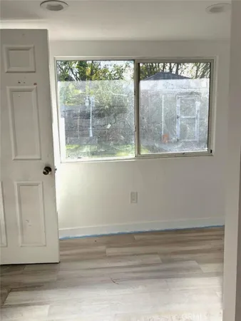 a view of front door