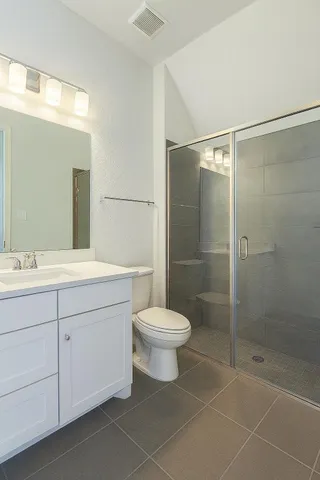 a view of empty room