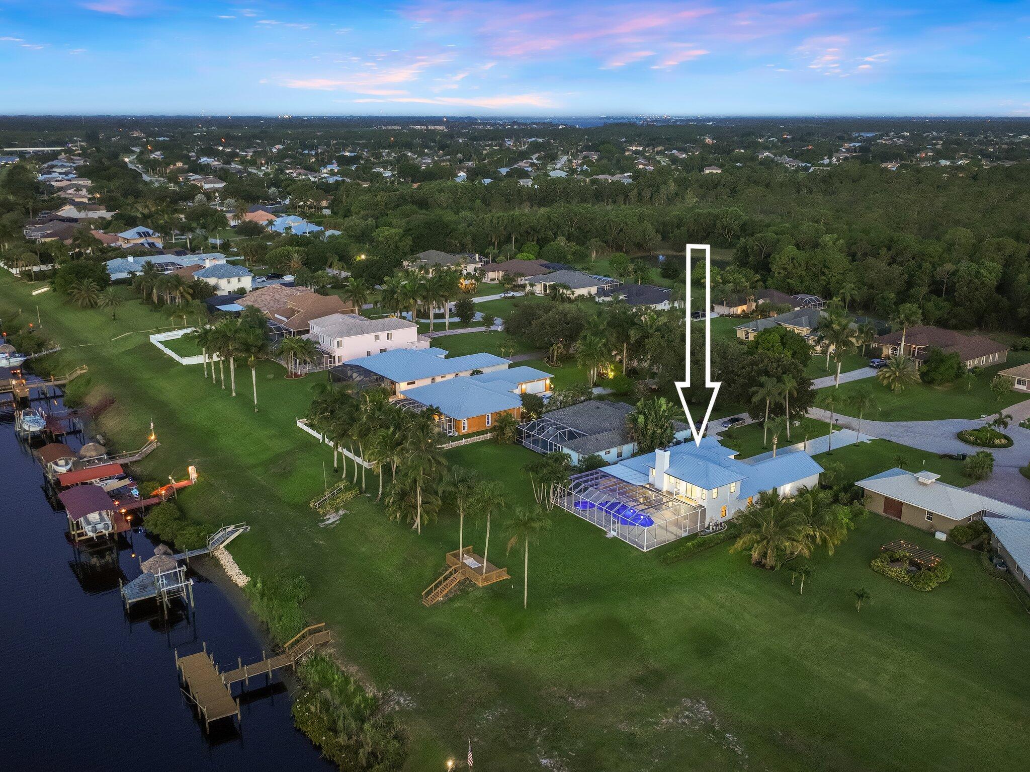 163 Southeast Osprey Ridge Port St. Lucie, FL 34984 - Photo 109 of 111 twlightaerial2