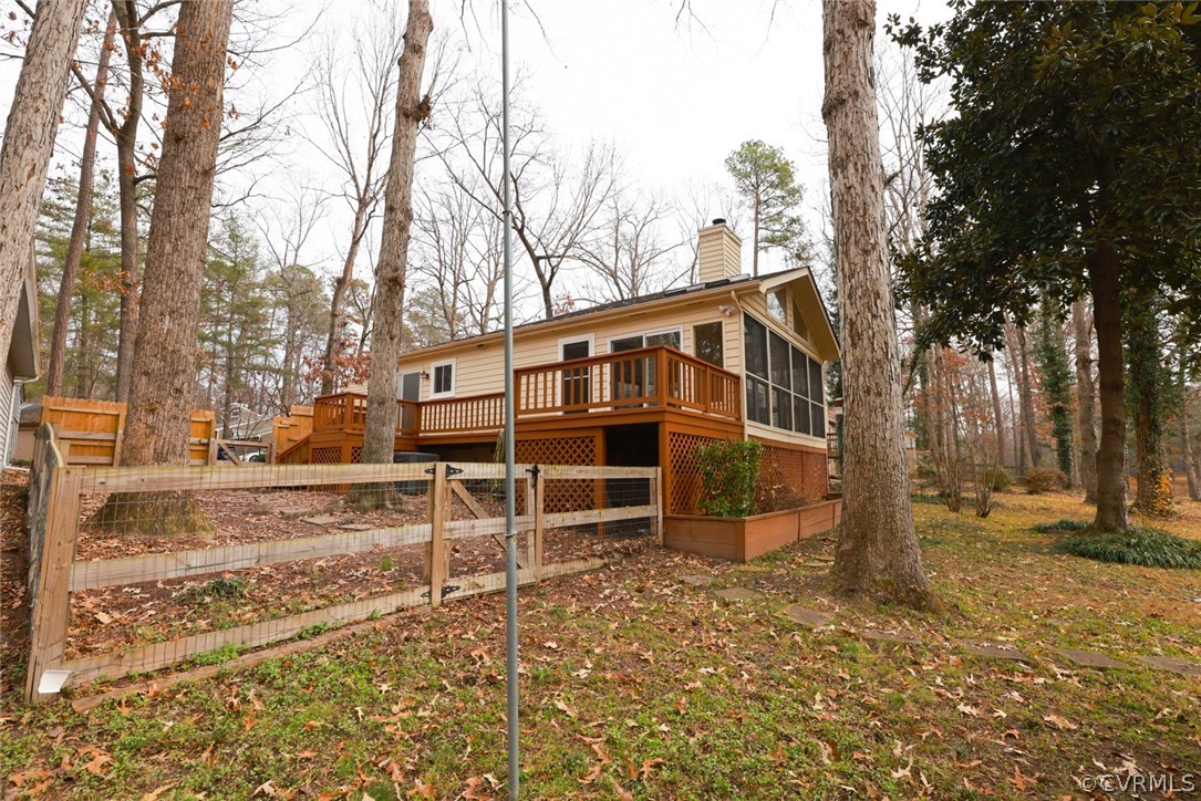 3024 3 Bridges Road Midlothian, VA 23112 - Photo 39 of 50 a house with trees in front of it