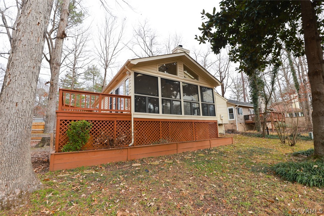 3024 3 Bridges Road Midlothian, VA 23112 - Photo 40 of 50 a view of a house with a yard