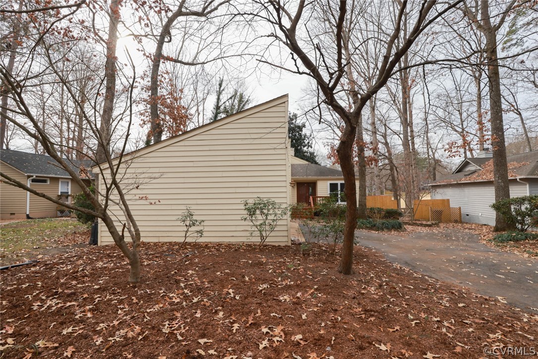 3024 3 Bridges Road Midlothian, VA 23112 - Photo 43 of 50 a view of a house with a snow