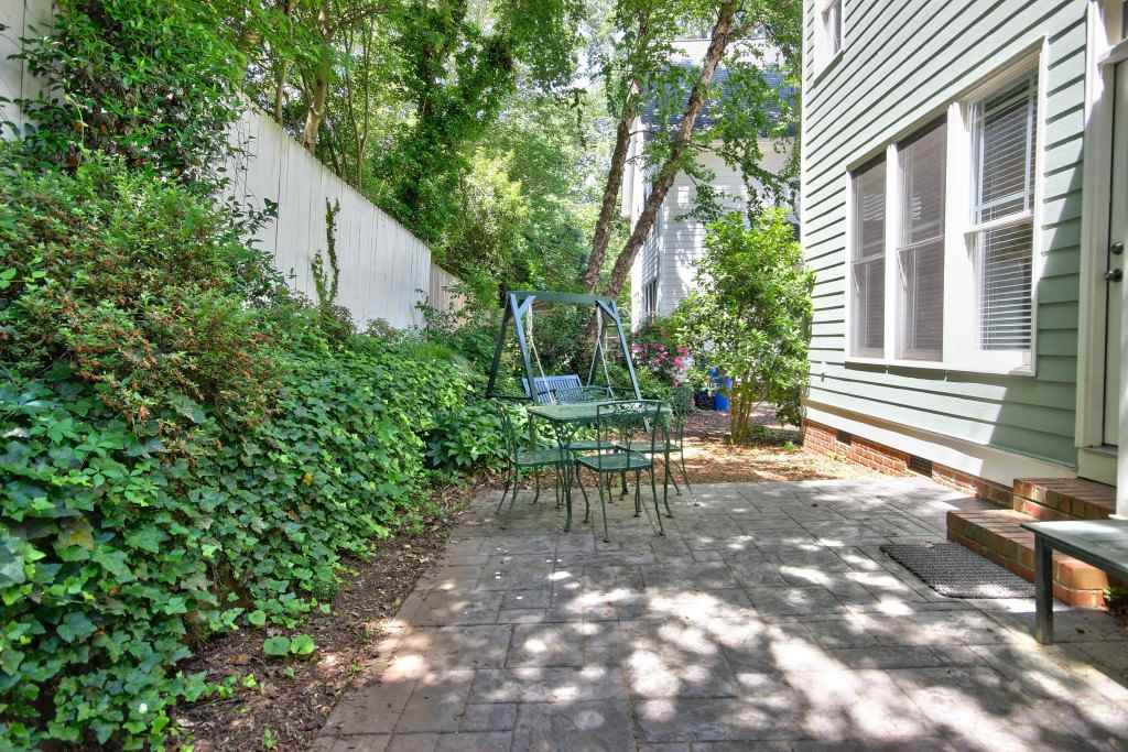516 Pace Street Raleigh, NC 27604 - Photo 25 of 25 This patio area is private, perfect place to sit out and grill. Patio