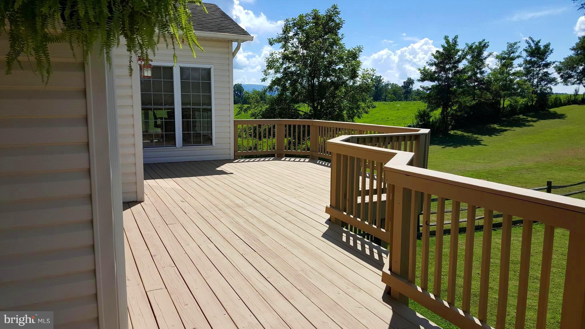 36 Bennys Beach Road Front Royal, VA 22630 - Photo 17 of 28 Huge rear deck with mtn views