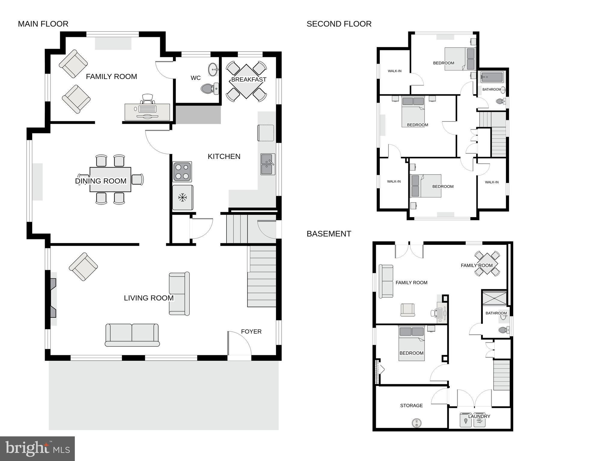 5708 Broad Branch Road Northwest Washington, DC 20015 - Photo 34 of 34 Floor Plan