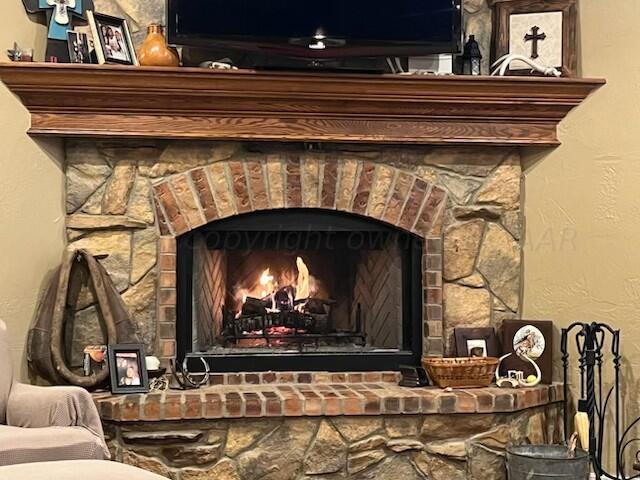 16650 Dove Meadow Road Canyon, TX 79015 - Photo 6 of 9 Dove Meadow fireplace