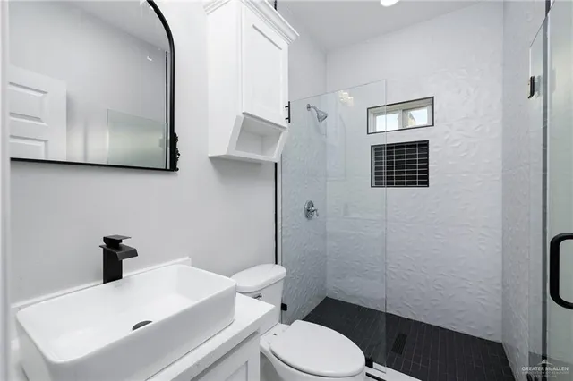 a view of a room with an empty space