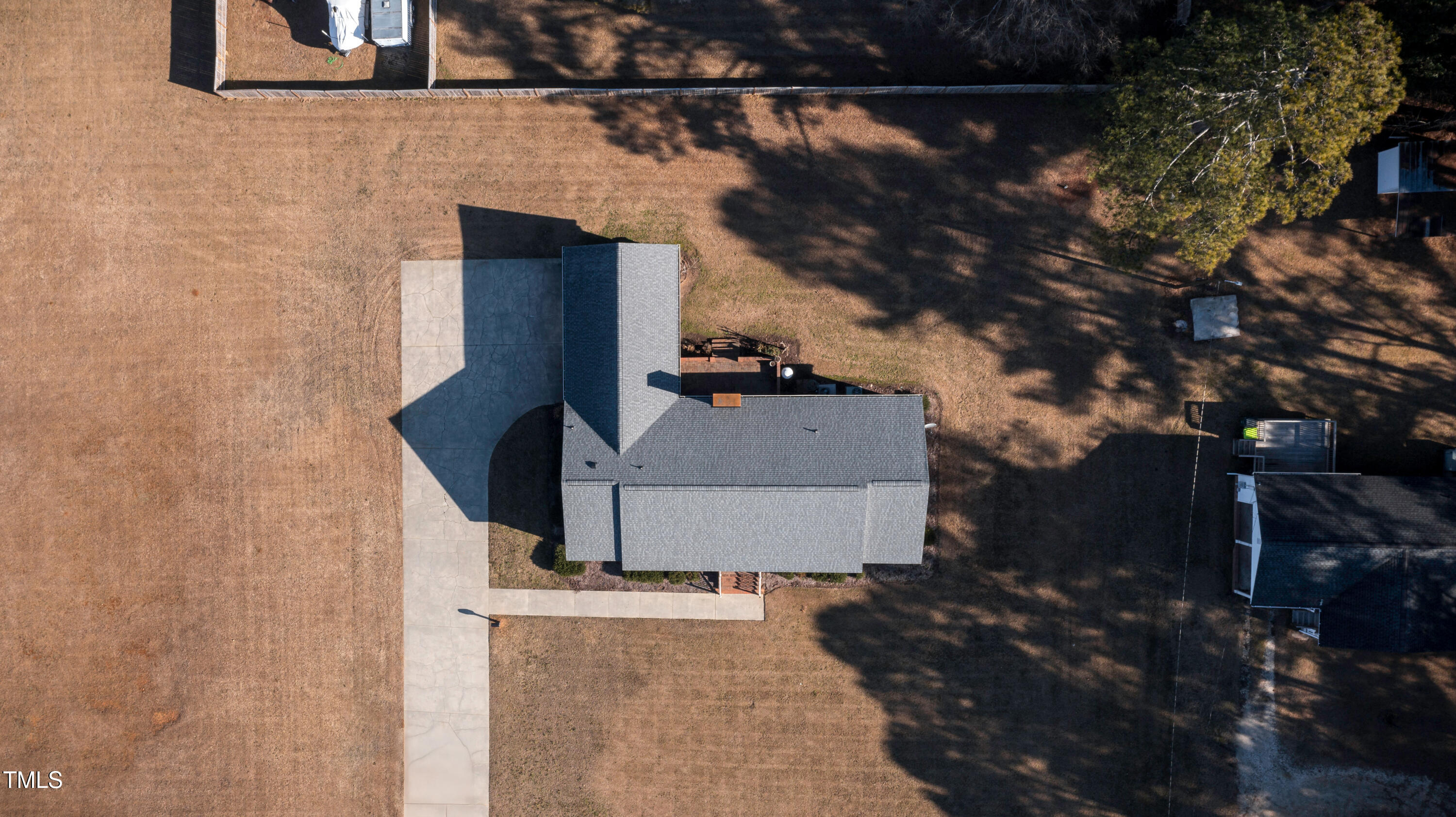610 Denim Drive Erwin, NC 28339 - Photo 47 of 49 an aerial view of a house with a yard