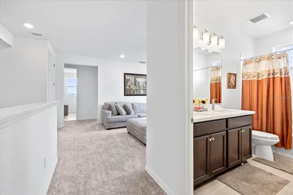 a view of swimming pool with a yard