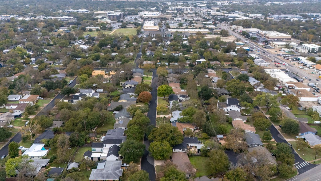 1800 Barbara Street Austin, TX 78757 - Photo 34 of 37 an aerial view of a city