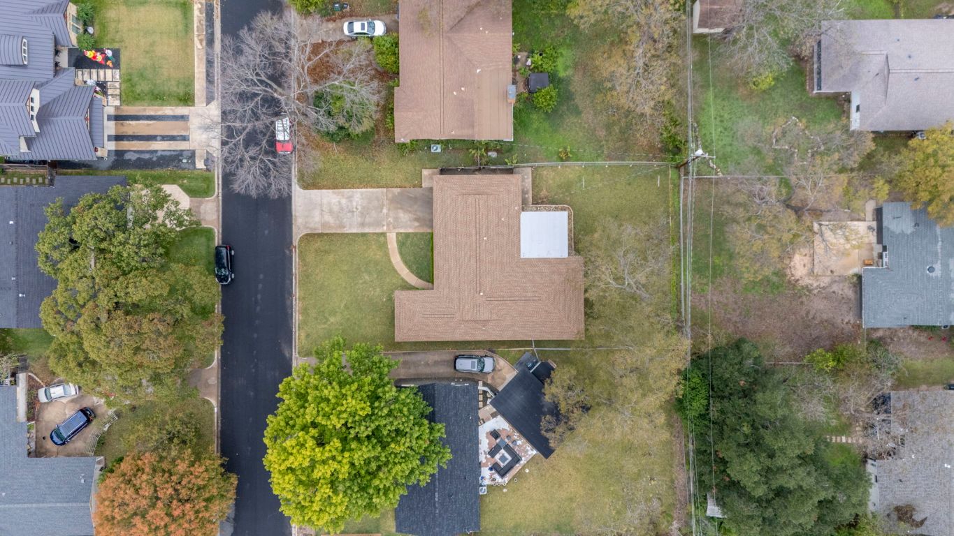 1800 Barbara Street Austin, TX 78757 - Photo 37 of 37 an aerial view of a house with a yard