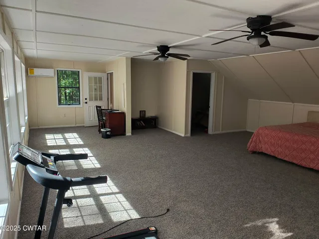 a view of a outdoor space and trees