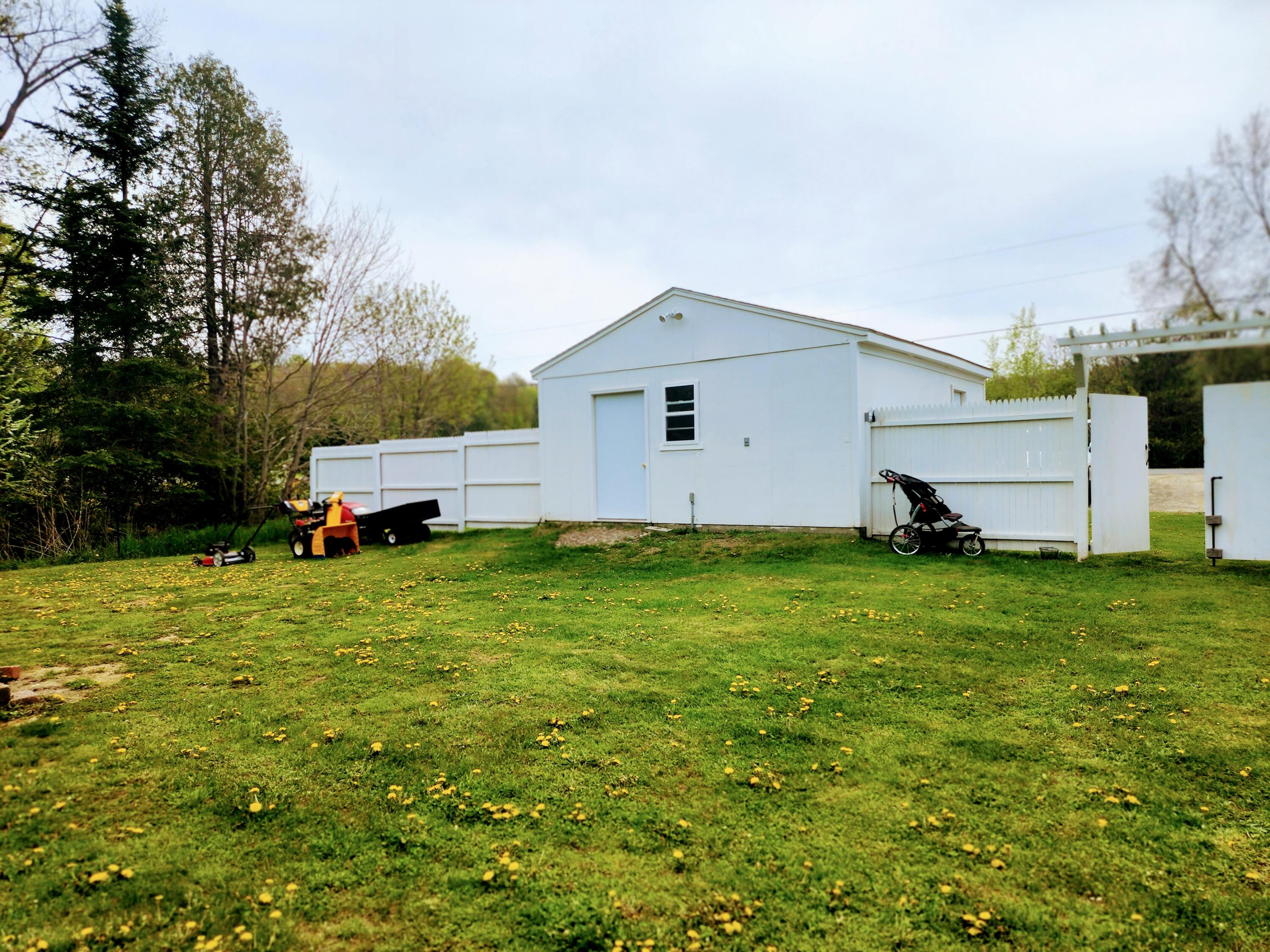 1044 Bailey Road Knox, ME 04986 - Photo 12 of 12 Backside of Garage
