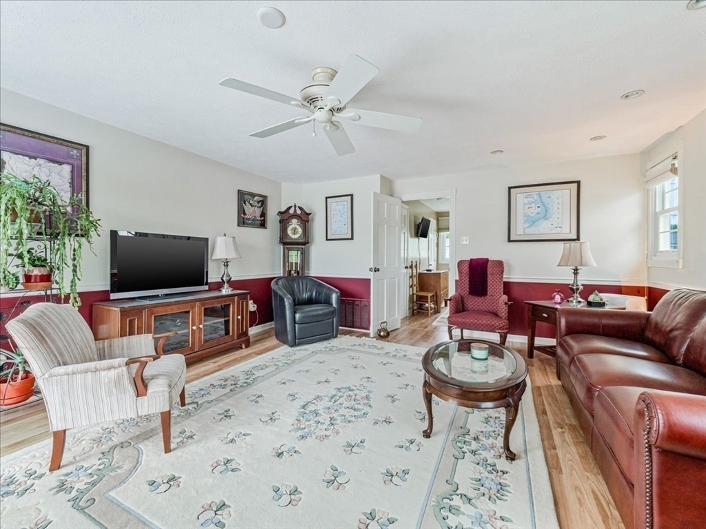 7 Ell Road Holbrook, MA 02343 - Photo 20 of 34 a living room with furniture and a flat screen tv