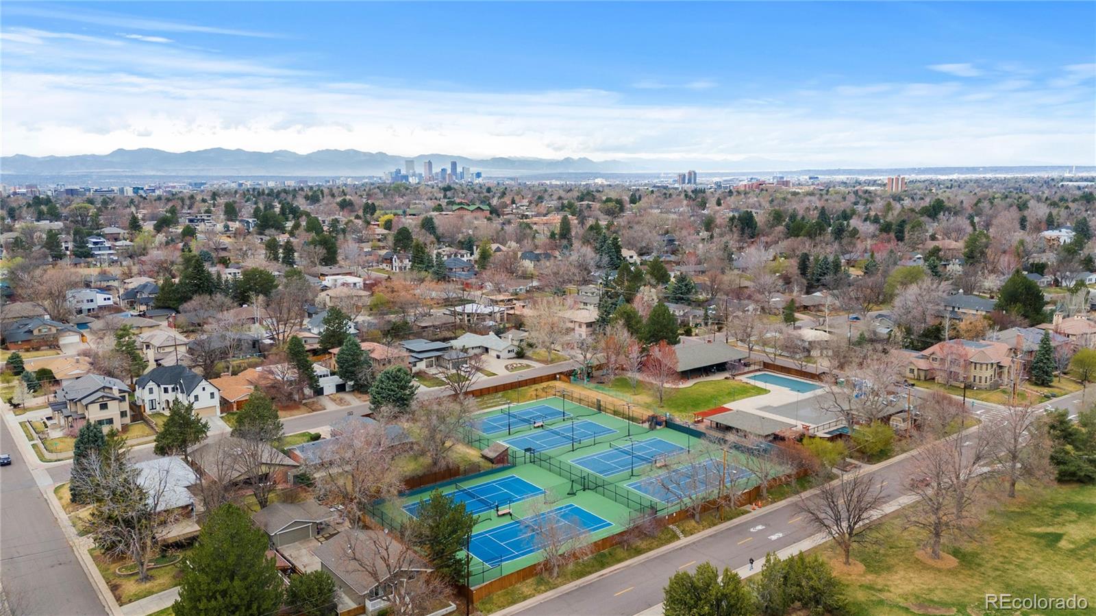 188 South Locust Street Denver, CO 80224 - Photo 29 of 29 an aerial view of residential houses with outdoor space