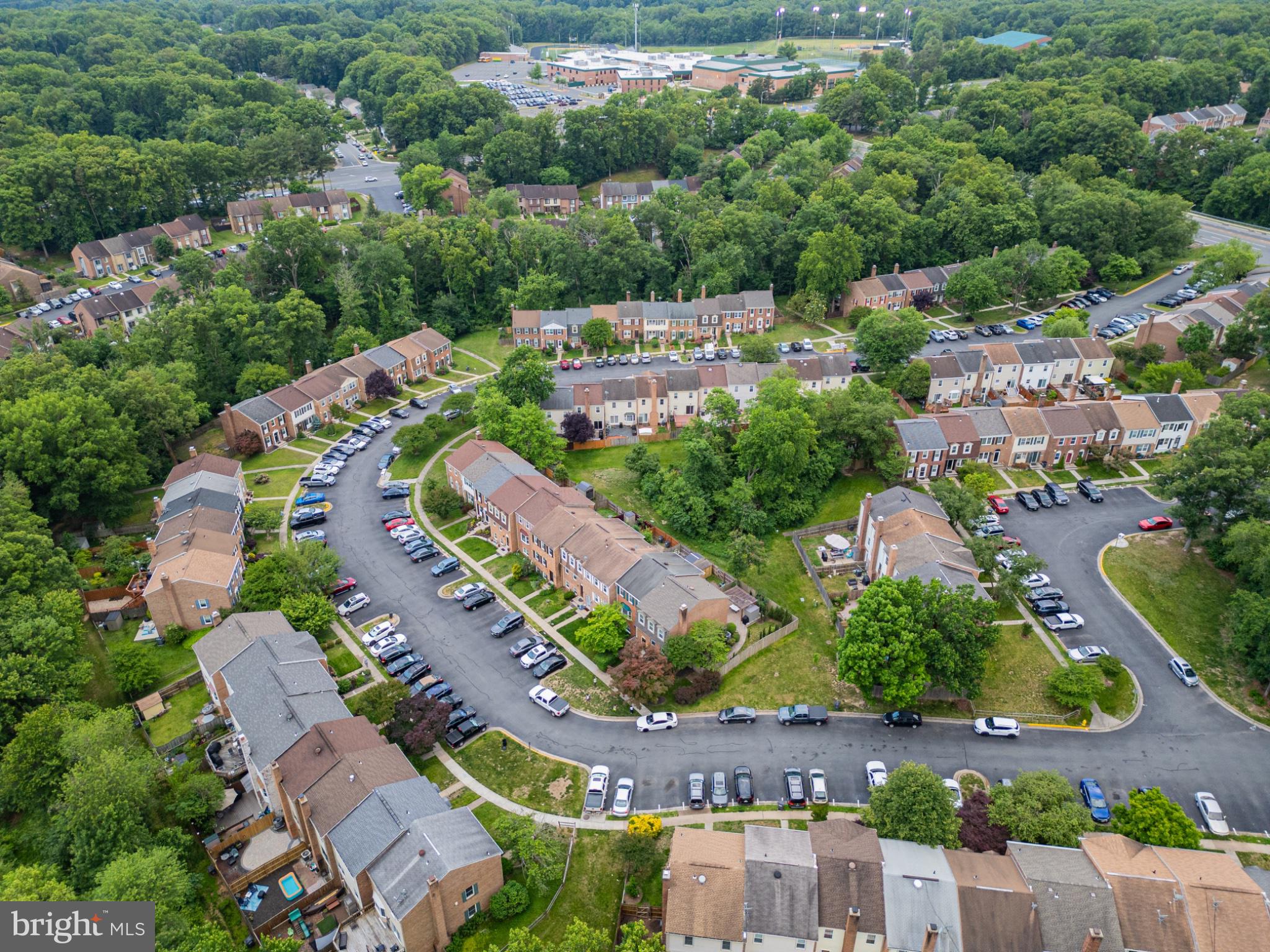 2913 Seminole Road Woodbridge, VA 22192 - Photo 4 of 34 an aerial view of a city