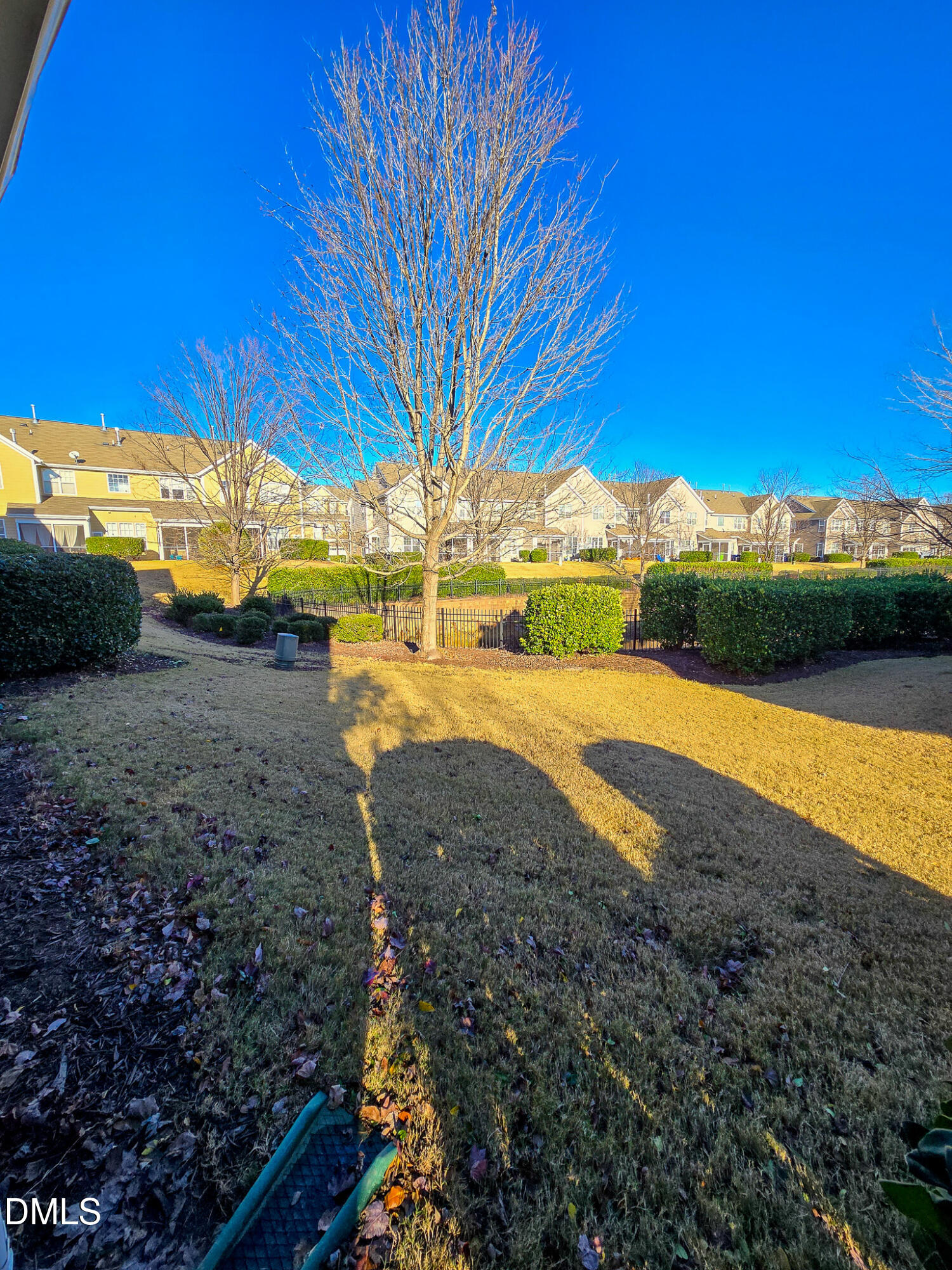 10104 Raven Tree Drive Raleigh, NC 27617 - Photo 32 of 33 a view of a yard with an outdoor space