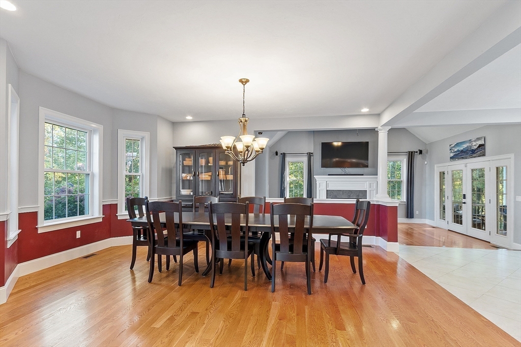 9 Winter Hill Road Lunenburg, MA 01462 - Photo 15 of 42 a view of a dining room with furniture window and wooden floor