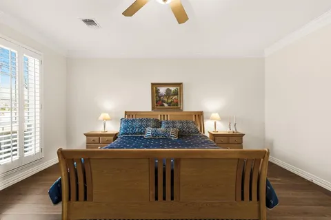 a living room with furniture and window