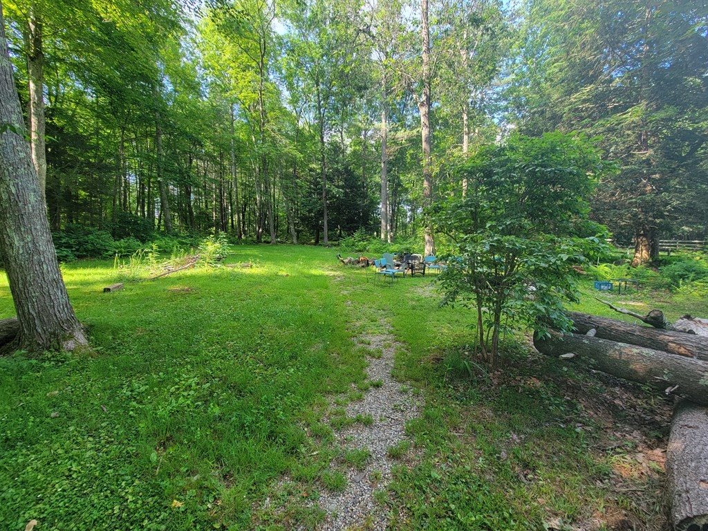 208 Old Belchertown Road Ware, MA 01082 - Photo 19 of 23 a view of a grassy field with trees in the background