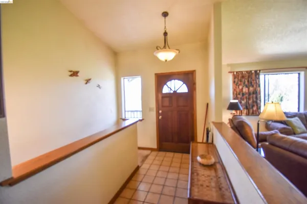 a very nice looking room with a large window