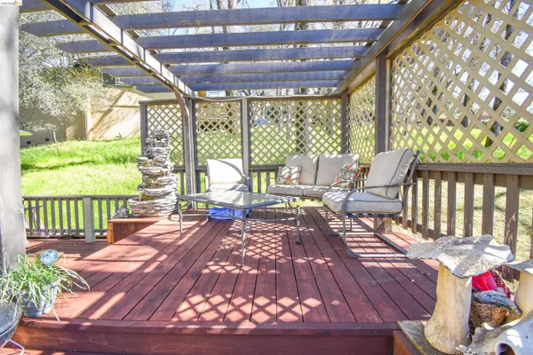 a living room with large windows