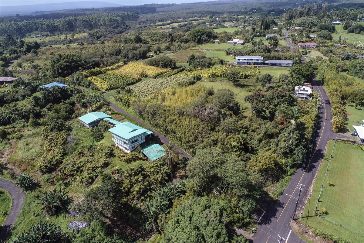 699 Kopa'a Road Hilo, HI 96720 - Photo 13 of 20 an aerial view of residential house with outdoor space