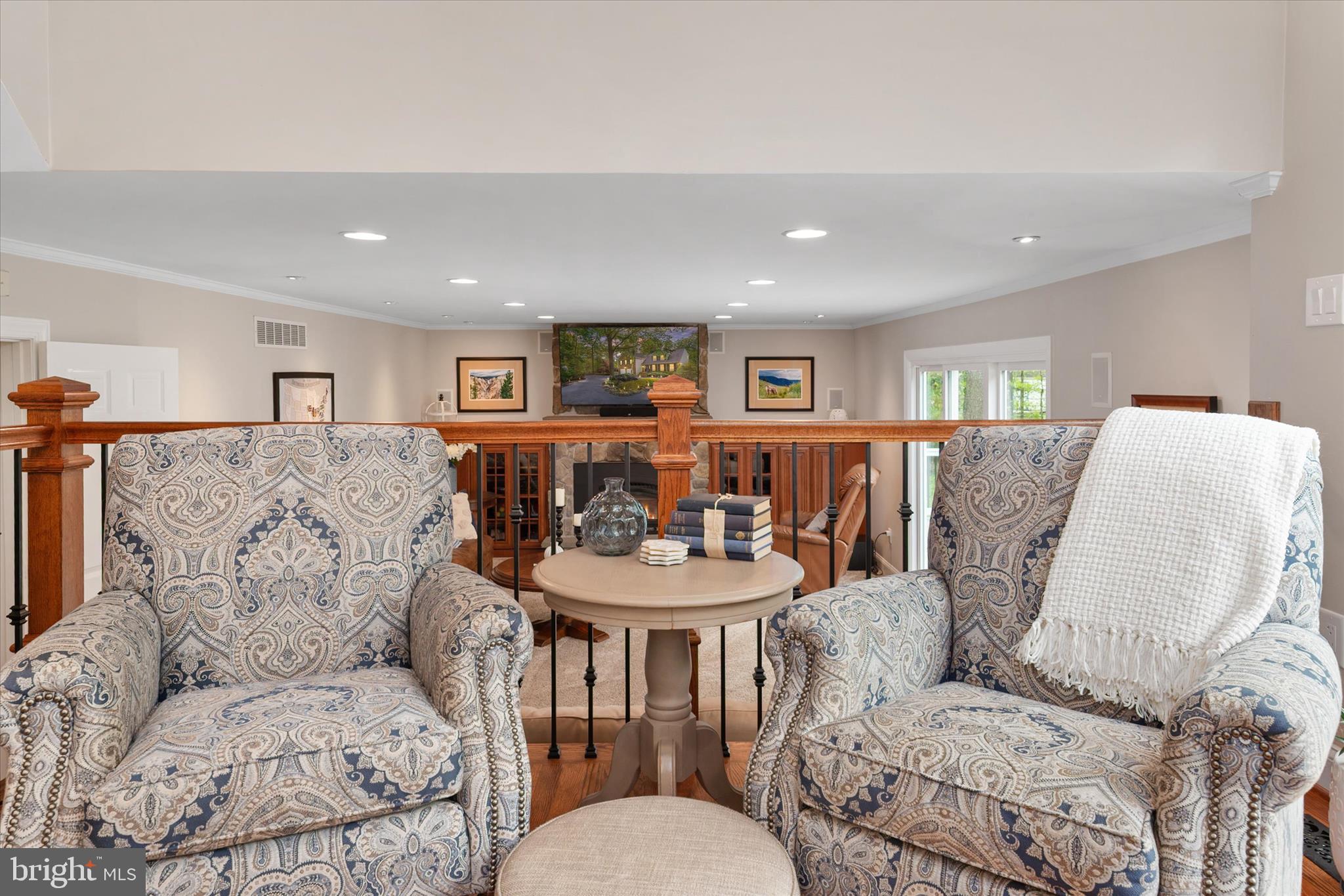 305 Charles Hall Road Millersville, MD 21108 - Photo 68 of 69 Open floorplan with overlook to the family room