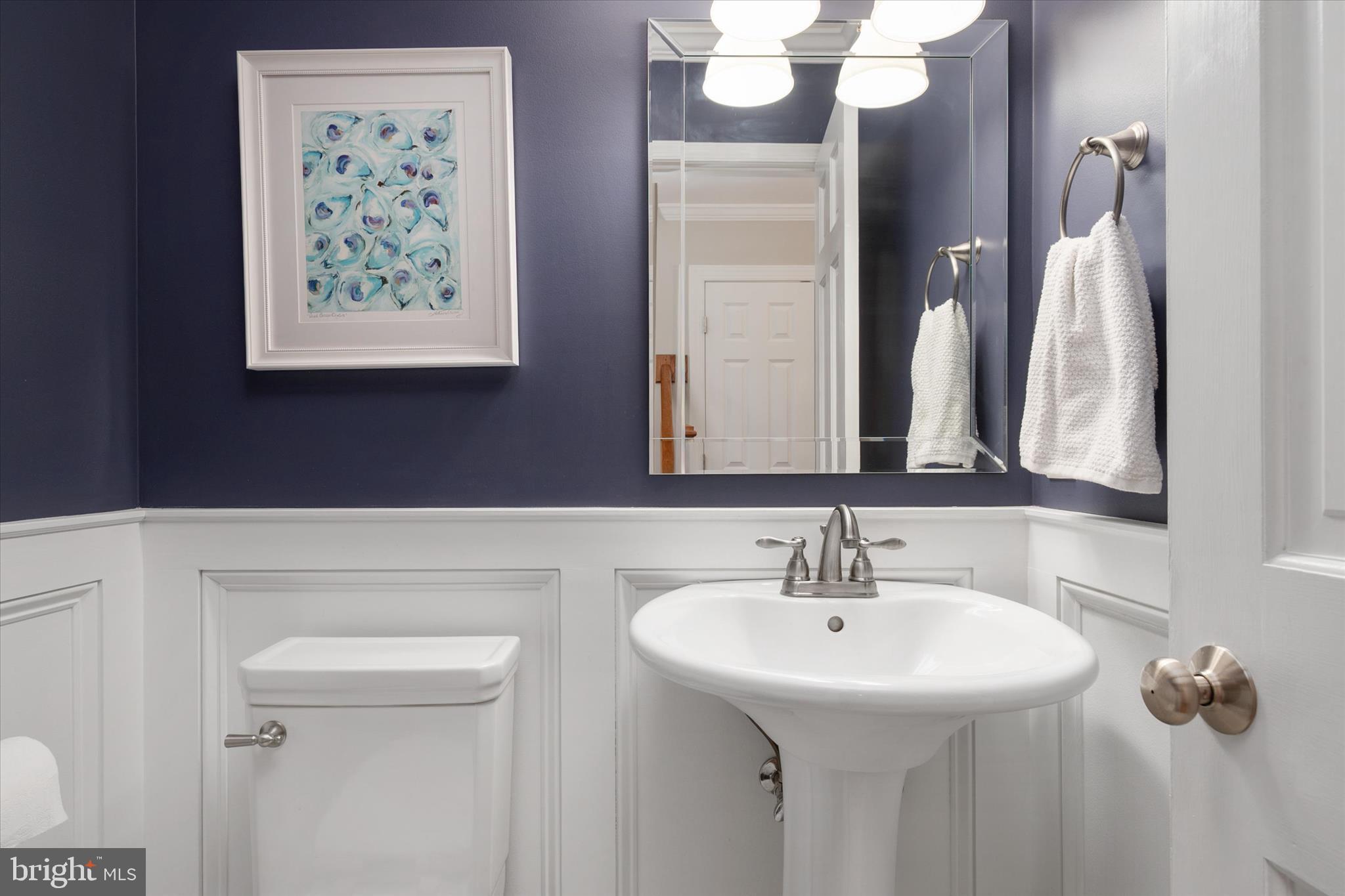 305 Charles Hall Road Millersville, MD 21108 - Photo 16 of 69 A perfectly updated powder room