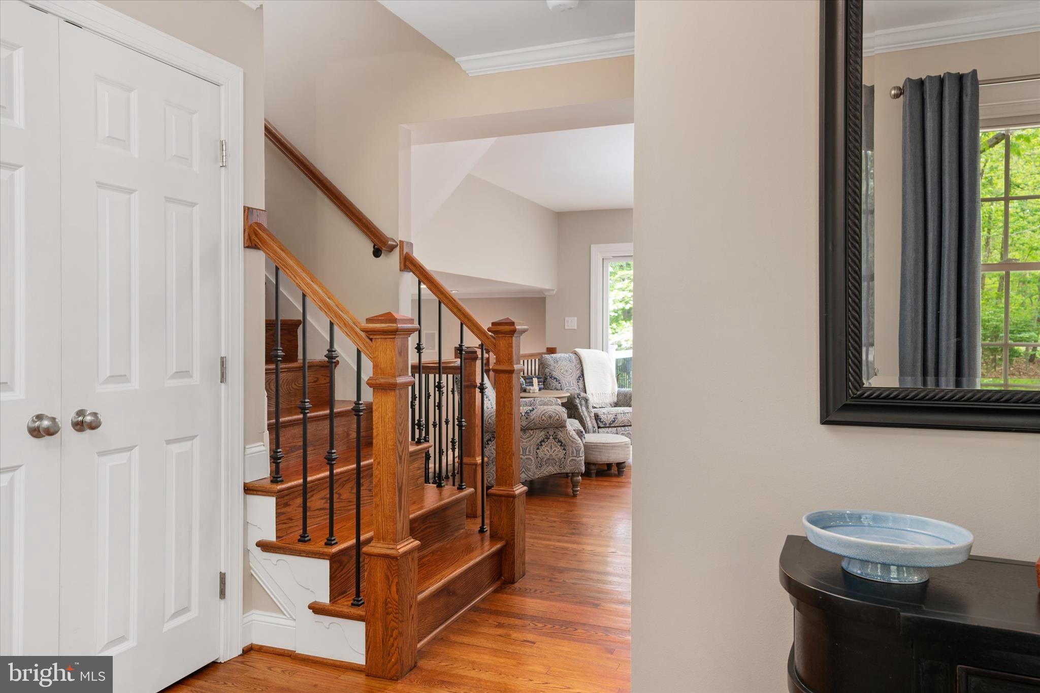 305 Charles Hall Road Millersville, MD 21108 - Photo 17 of 69 Custom stairs to the upper level