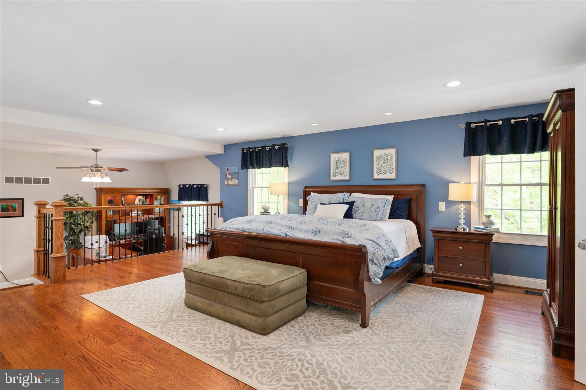 305 Charles Hall Road Millersville, MD 21108 - Photo 19 of 69 Expansive primary suite with hardwood flooring